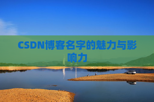 CSDN博客名字的魅力与影响力
